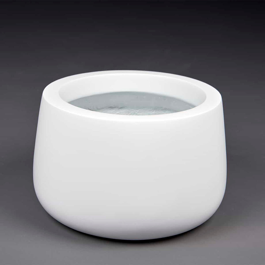 round short planter pot Short Hayden Tapered Round Planter by Jay Scotts – Planters Etc