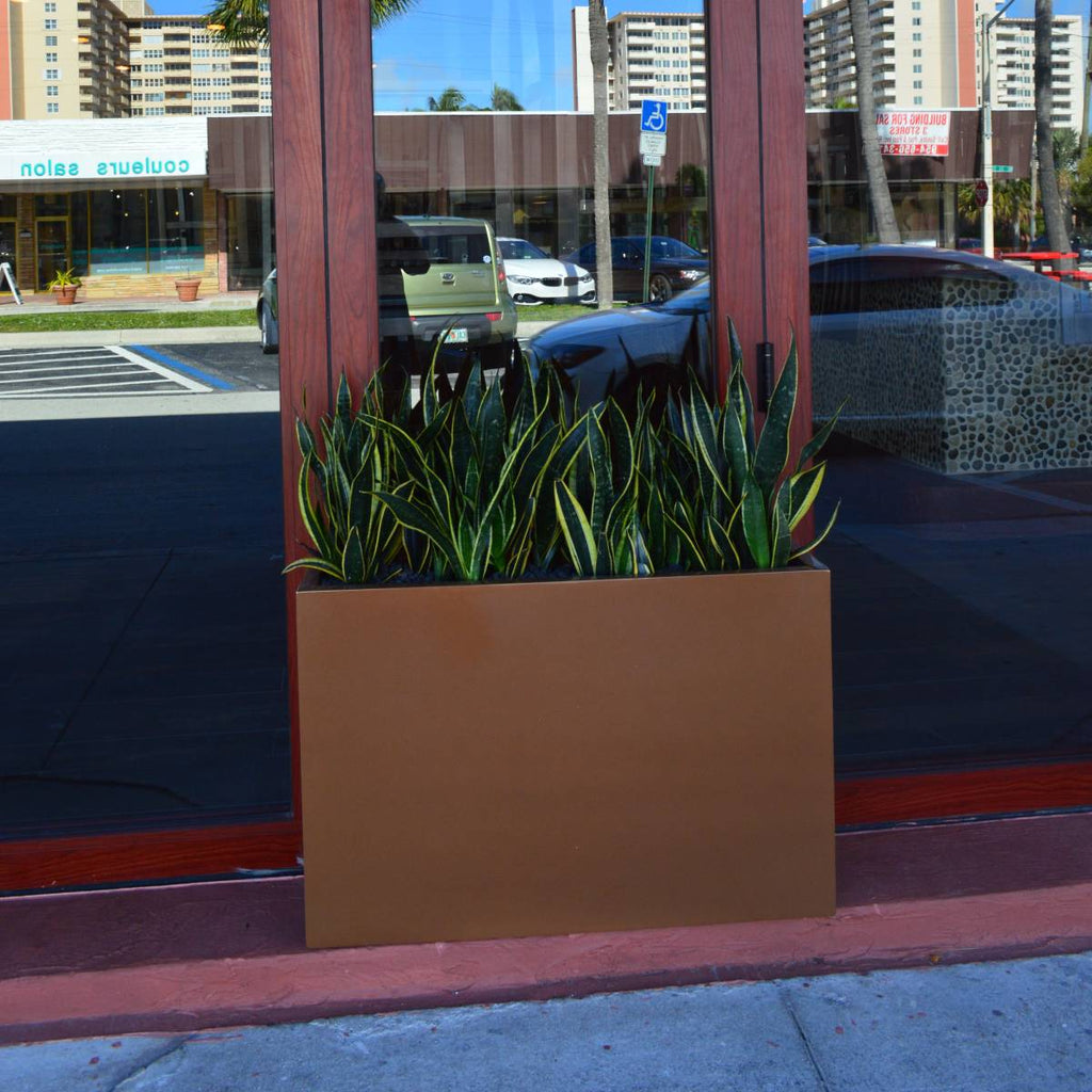 Milano Narrow Rectangular Planter