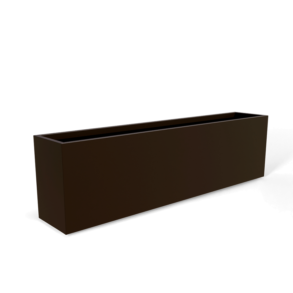 long box planters outdoor Buy the Hudson Extra Long Rectangular Planter by Jay Scotts – Planters Etc