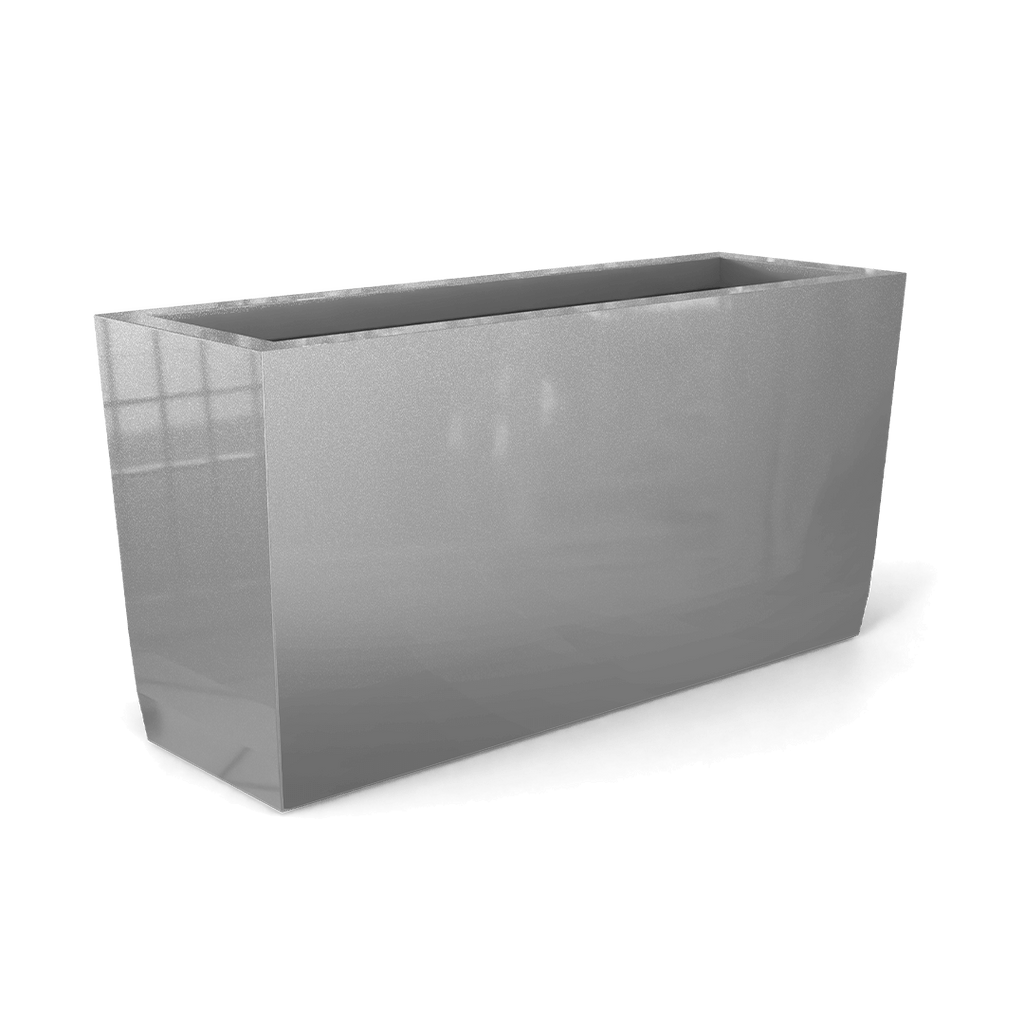 tall plastic rectangular planter Buy the Panama Rectangular Tapered Planter by Jay Scotts – Planters Etc