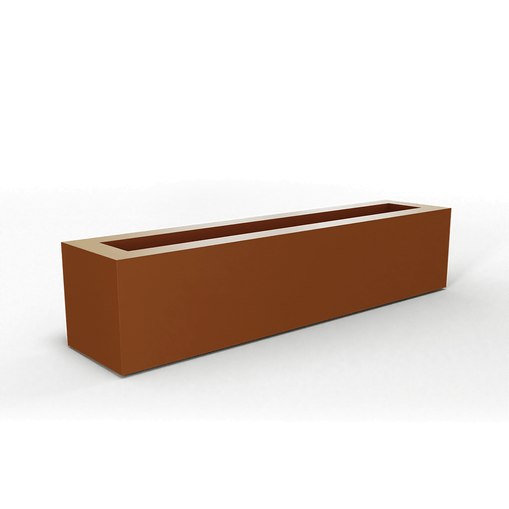 narrow planter pots Salon Narrow Low Rectangular Planter by Jay Scotts – Planters Etc