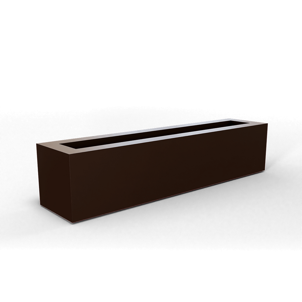 narrow indoor planter box Salon Narrow Low Rectangular Planter by Jay Scotts – Planters Etc
