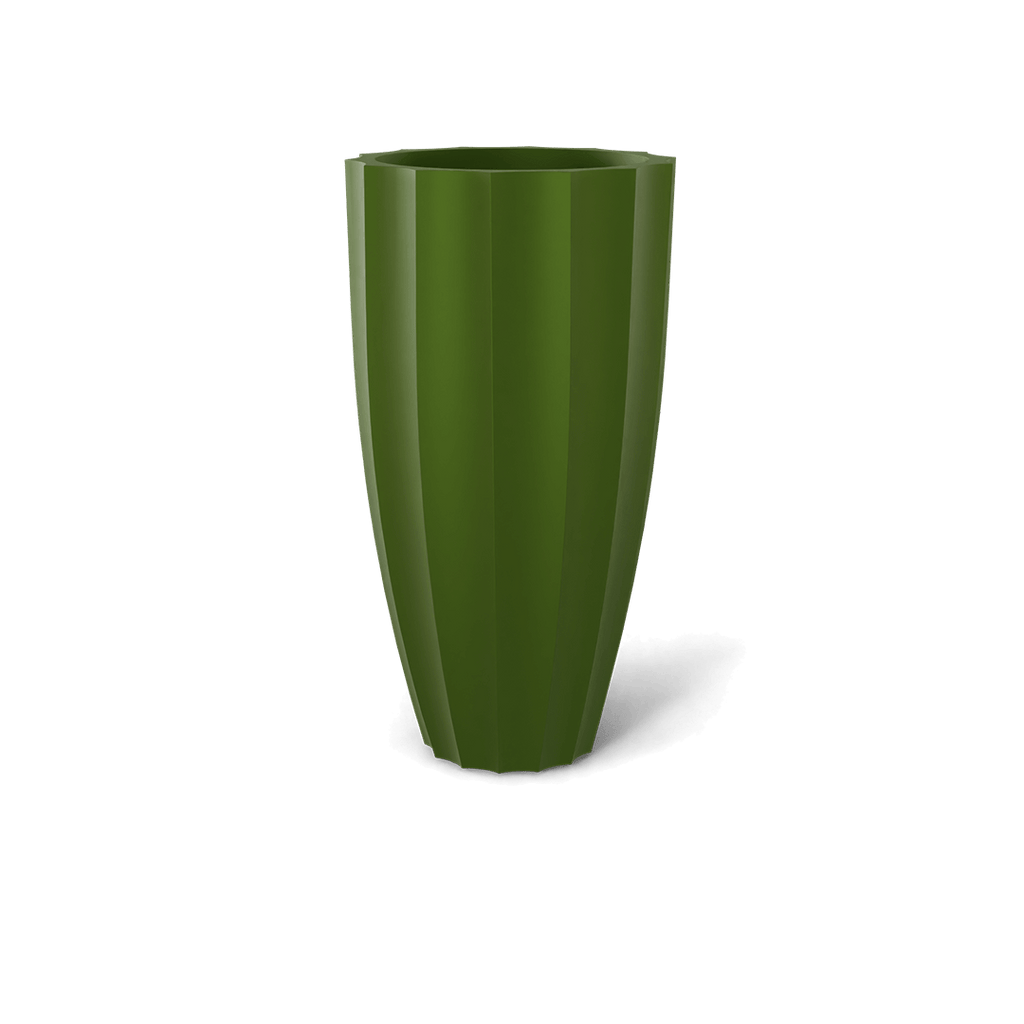 plant pots san jose San Jose Tall Fluted Round Planter by Jay Scotts – Planters Etc