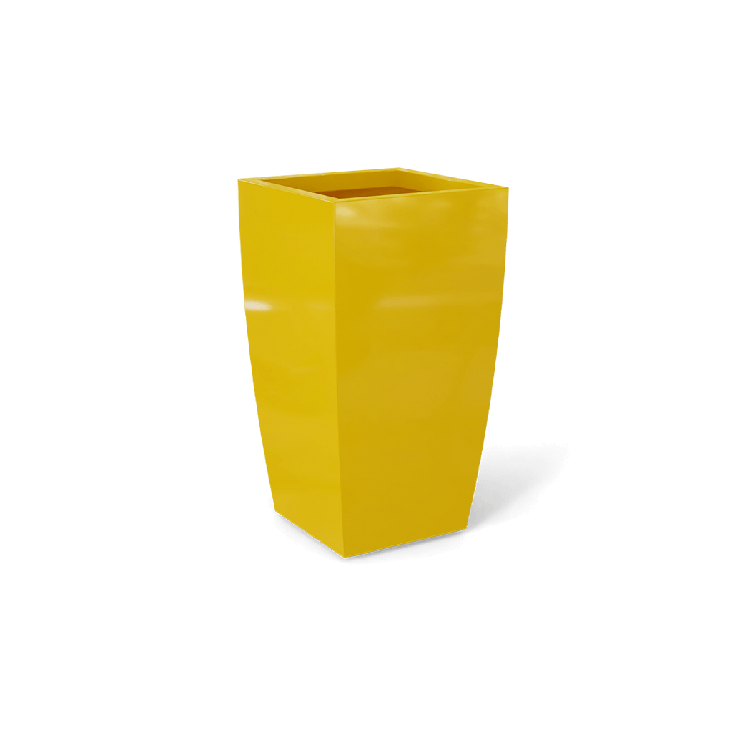 plastic tall planter pots Toulan Modern Tall Tapered Square Planter by Jay Scotts – Planters Etc