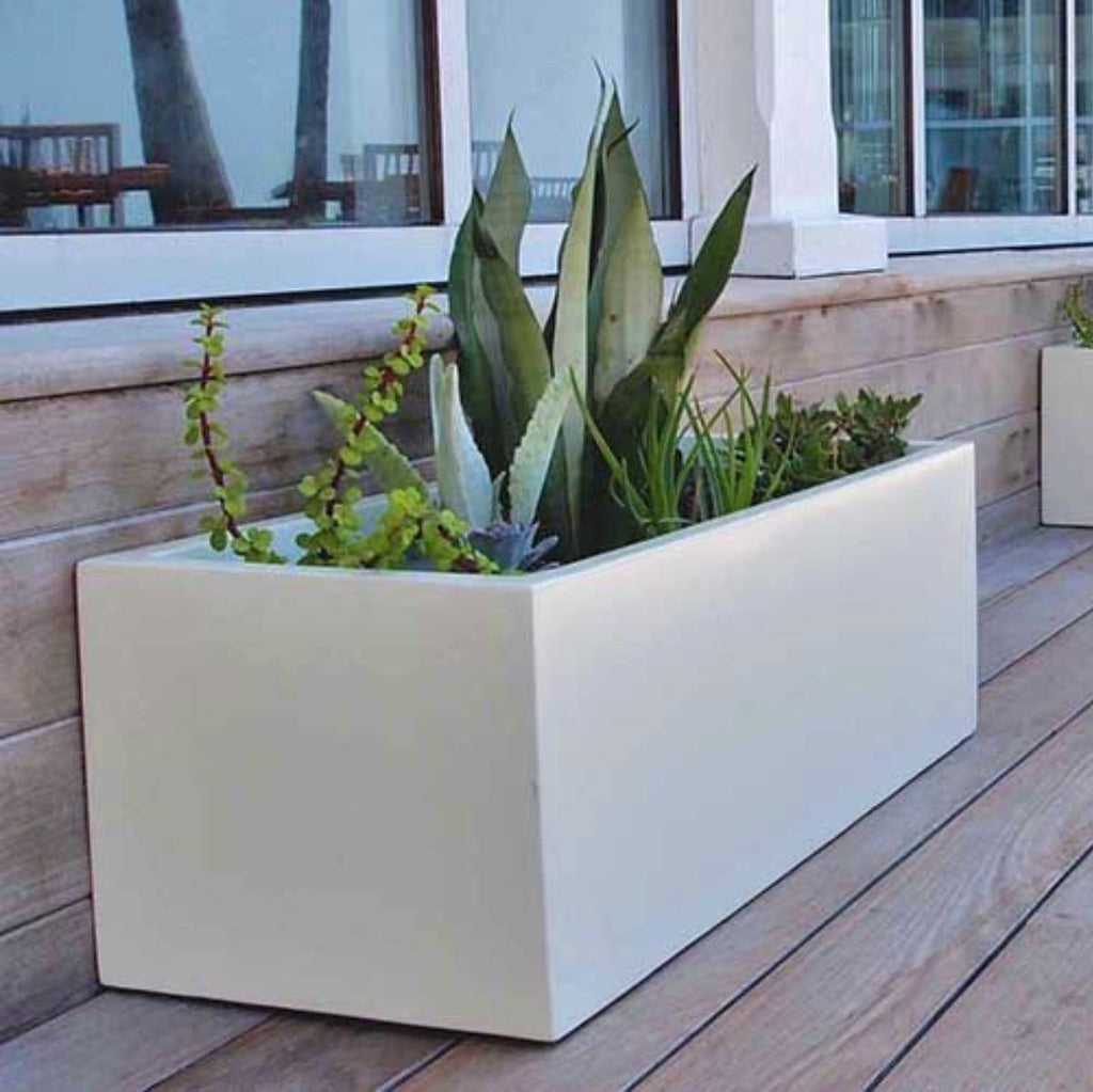 Jardinera rectangular ancha Brisbane