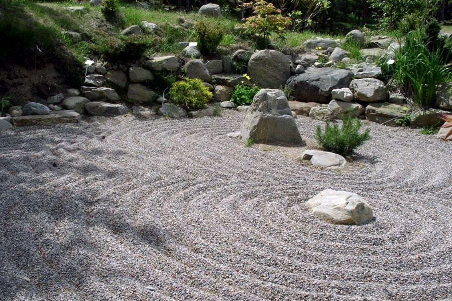 zen garden style