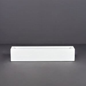 Salon Narrow Low Rectangular Planter