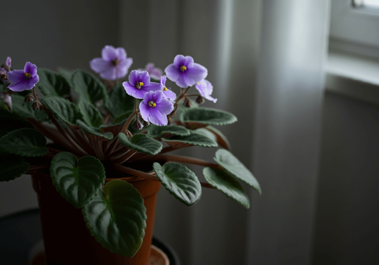 African Violet (Saintpaulia)