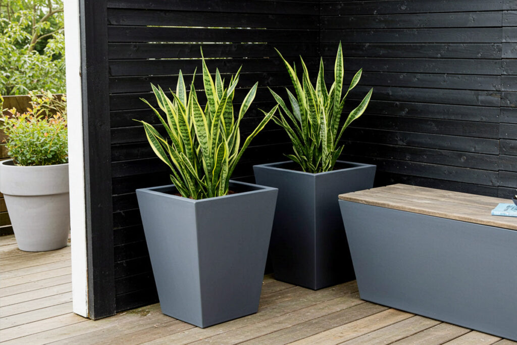 Amsterdam Tapered Rectangular Planter