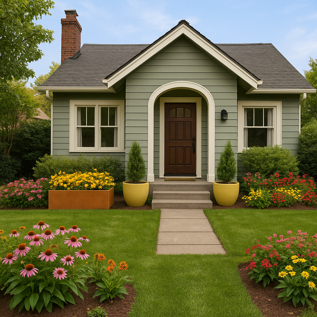 Front Yard Planter Ideas: Transform Any Entryway with Modern Fiberglass Planters for Ultimate Curb Appeal