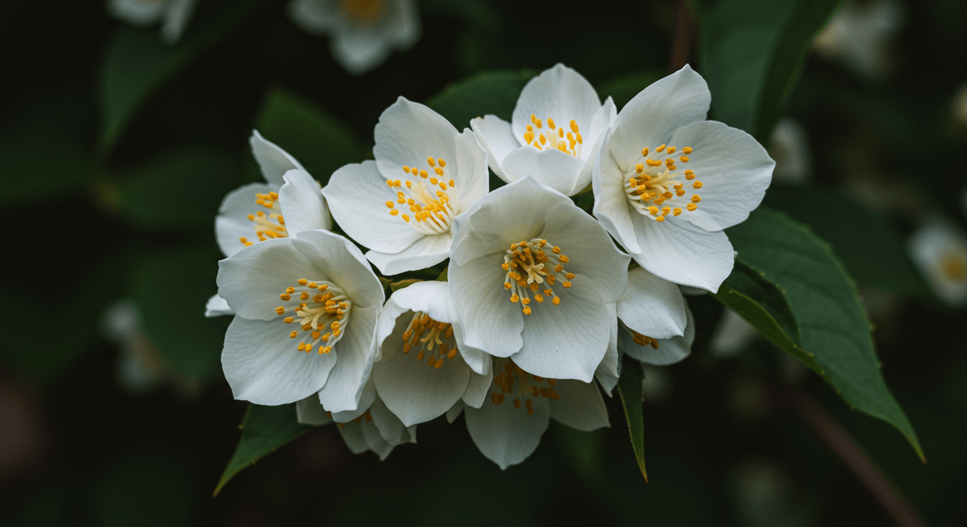 10 Best Indoor Flowering Plants That Bloom All Year 10 A flowering Jasmine vine with fragrant white flowers.