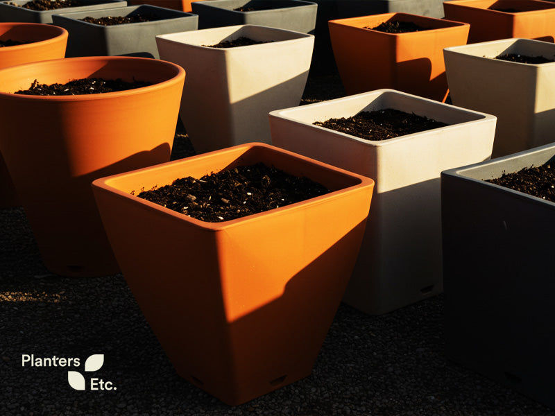How Planter Material Affects Soil