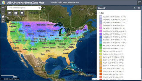 Planters Etc Planting Guide: 10 Helpful Tips and Planting Resources 8 USDA Plant Hardiness Zone Map