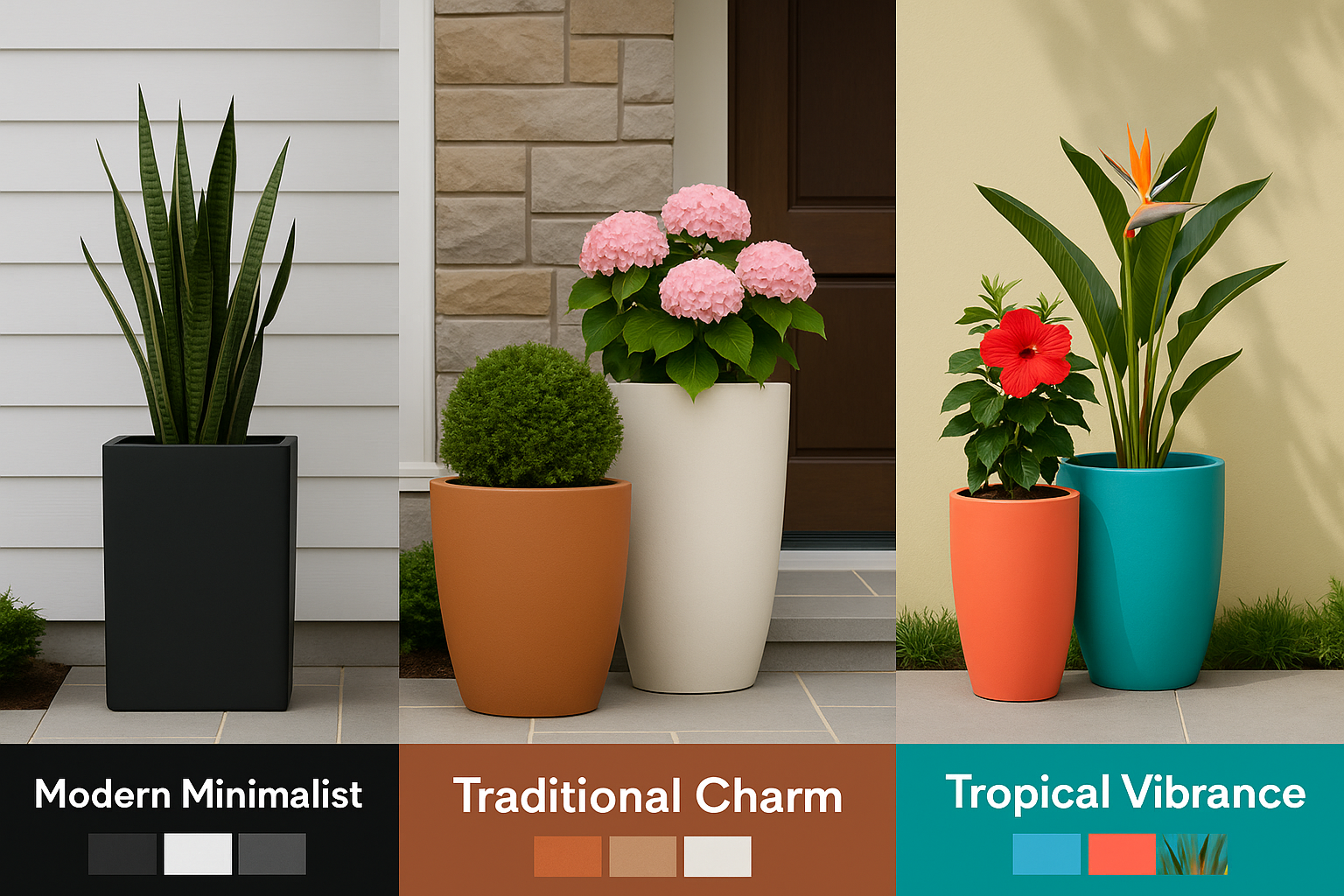 Planter color Chart