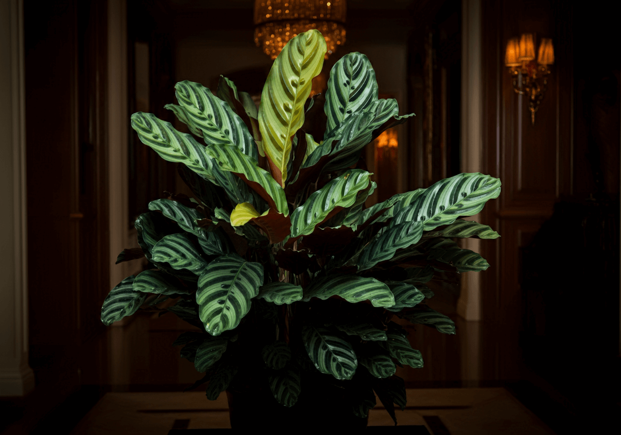 Rattlesnake Plant (Calathea lancifolia)