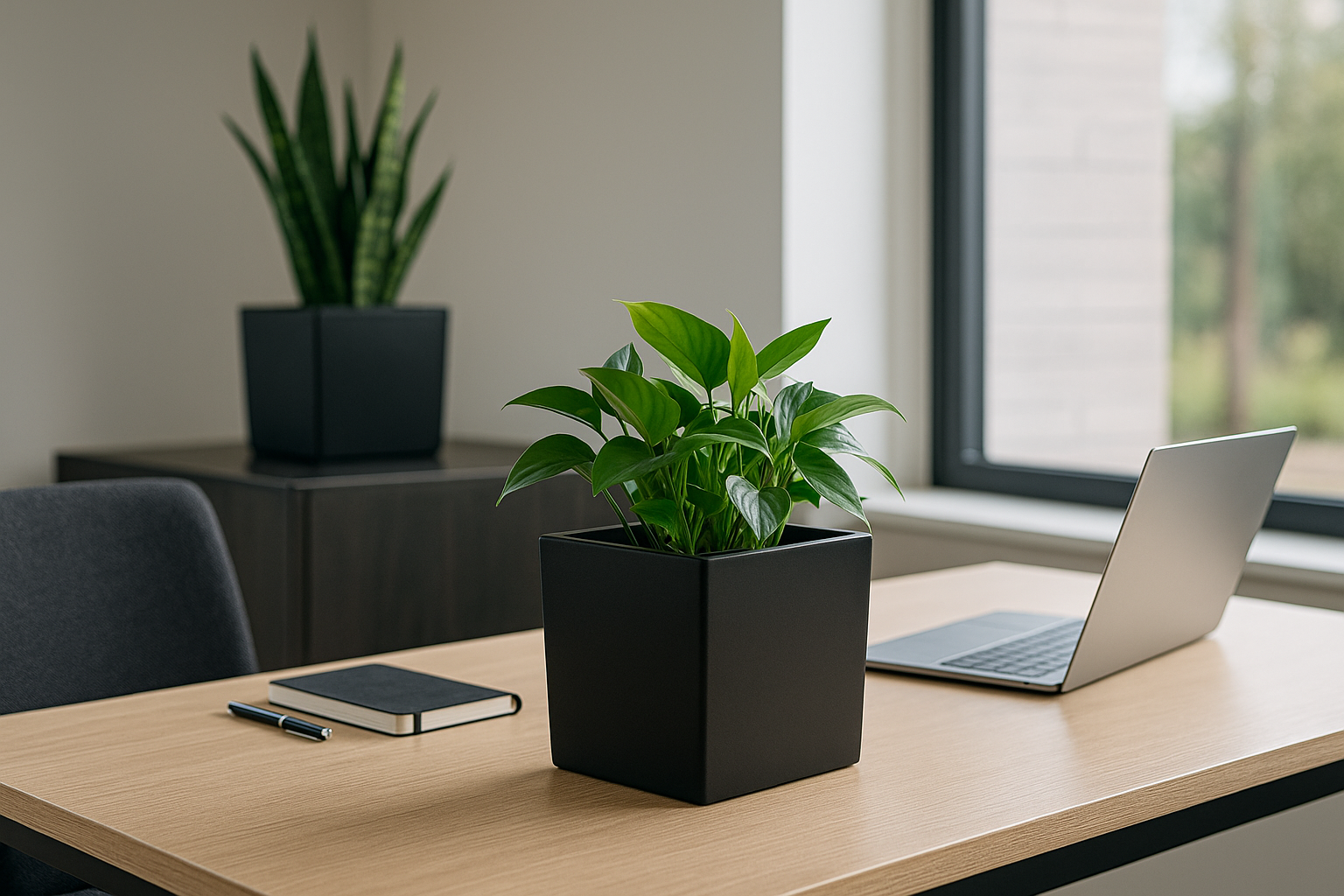 Best Home Office Plants and Planters: Boost Focus, Style & Air Quality 4 Square Tabletop