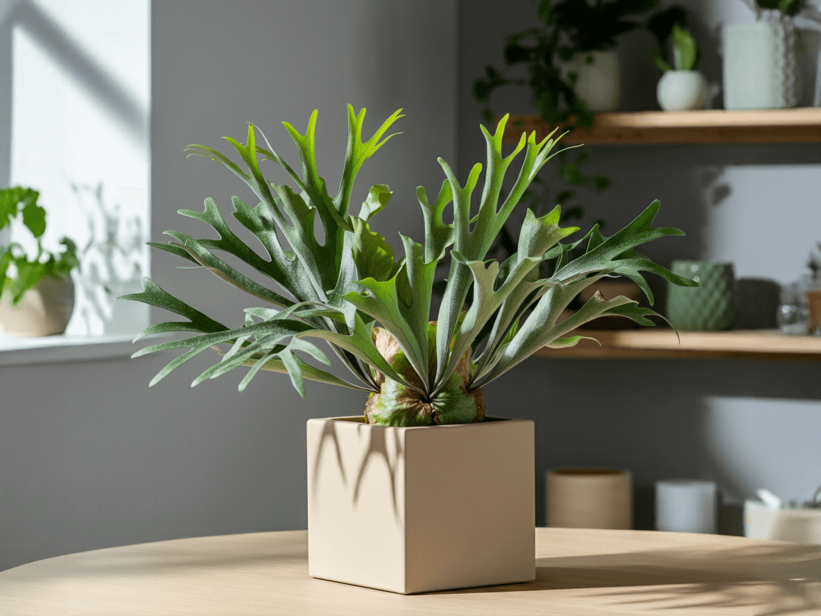 Staghorn Fern (Platycerium spp.)