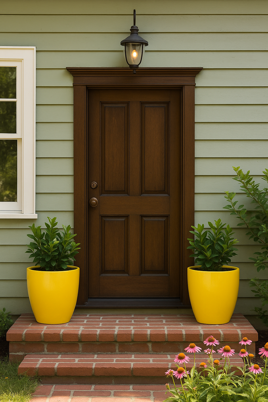 YellowPlantersDoor