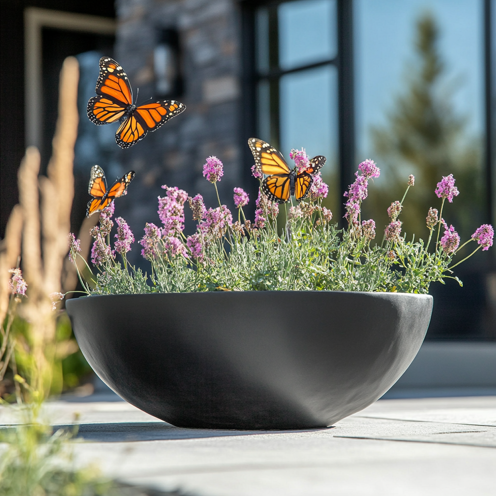 Nectar-Rich Flowers That Attract Butterflies: Create a Pollinator Patio with Planters
